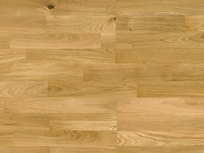 European Oak Varnished 3-Strip Click 180 x 14 x 2200mm 2.772 SQM - Price Per Sq. Yard.