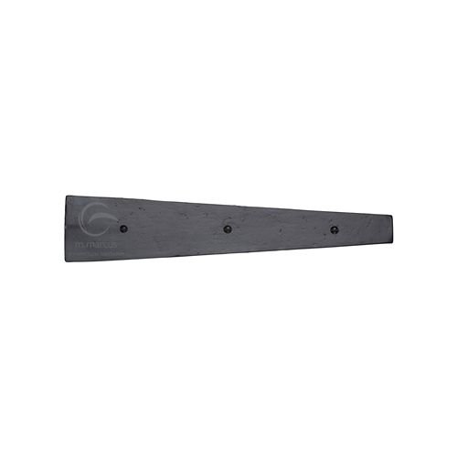 FB416 308 - Black Iron Rustic Dummy Strap Hinge 12