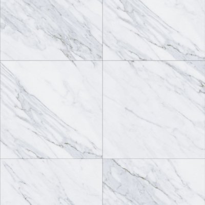 HST12 Hydro Stone Tiles Marble White, 6.5mm - Price Per Sq. Yard.