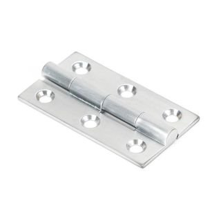 49923 - Satin Chrome 2 Inch Butt Hinge (Pair)