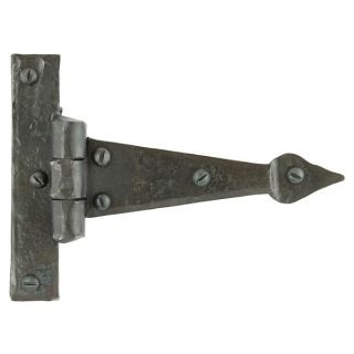 33208 - Beeswax 4 Inch Arrow Head T Hinge (Pair)