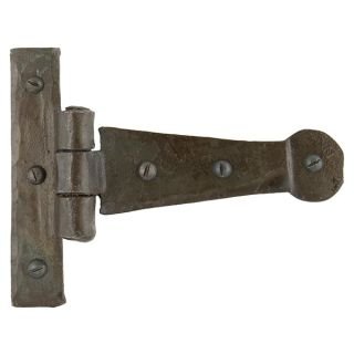 33188 - Beeswax 4 Inch Penny End T Hinge (Pair)