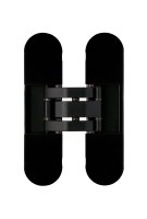 Invisacta IN300 3D Adjustable Concealed Hinge - Capacity 60 Kg - Caps Not Included Matt Black Plastified