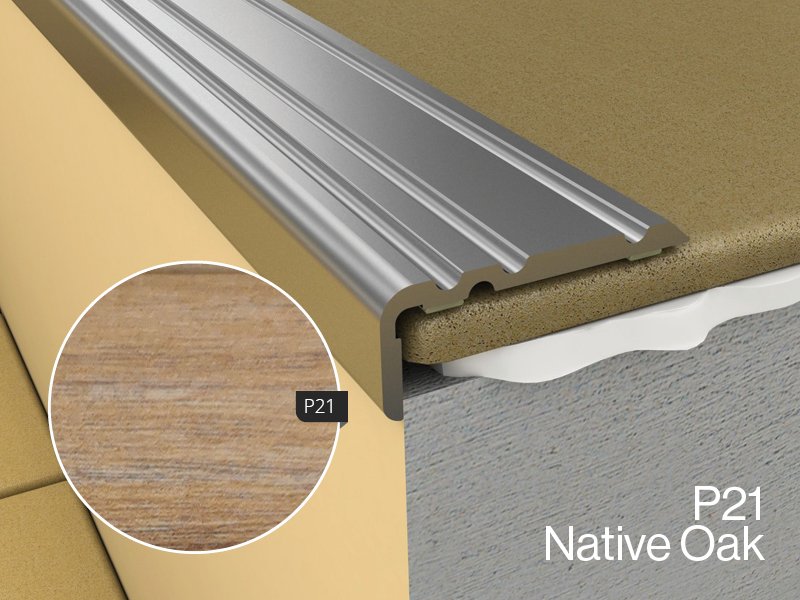 WRG3 1800mm Edge Adhesive Profile P21 Native Oak