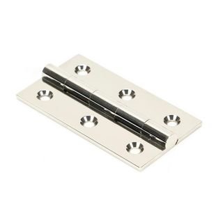 49926 - Polished Nickel 2.5 Inch Butt Hinge (Pair)