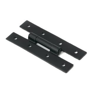 33985 - Black 3 Inch H Hinge (Pair)