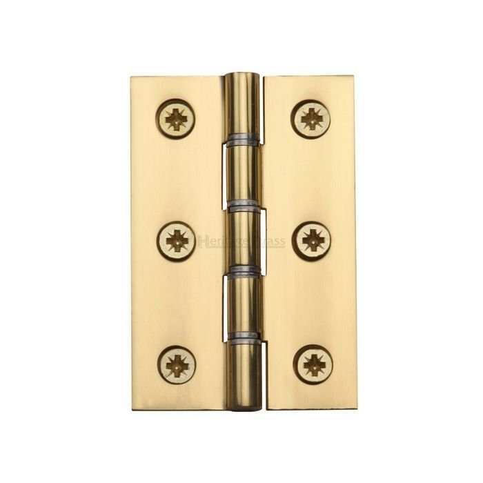 PR88-245-PB - Heritage Brass 3 x 2 Dsw Hinge Polished Brass Finish