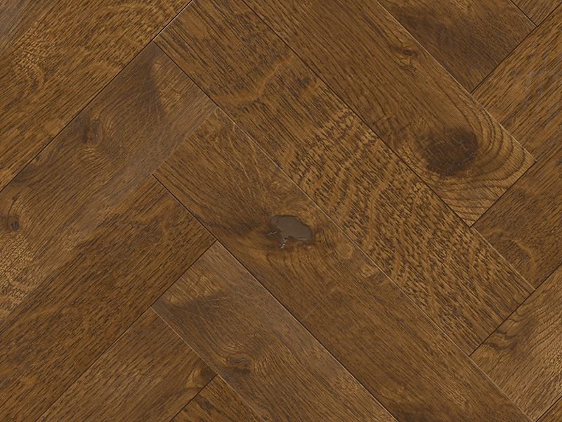 Herringbone Albury Oak 90 x 18 x 450mm (L&R) 0.405 SQM - Price Per Sq. Yard.