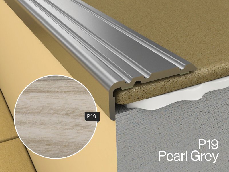 WRG3 1800mm Edge Adhesive Profile P19 Pearl Grey