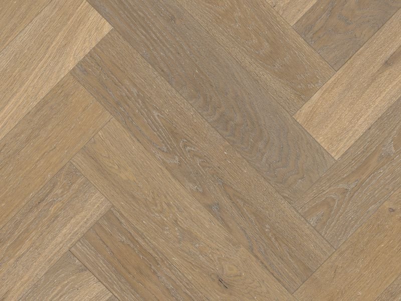 Renaissance Herringbone Oak Landini #5659 120 x 19 x 600mm 0.576 SQM Rustic A Osmo - Price Per Sq. Yard.