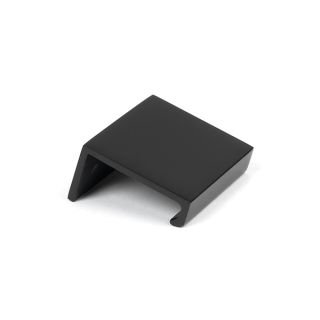 50739 - Matt Black 50mm Plain Edge Pull