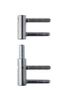 Exacta Dia. 14 3D Adjustable Hinge - Pins 7,8 x 38 mm - Capacitiy 80 Kg Zinc Plated 12 Microns