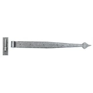 33742 - Pewter 24 Inch Hook & Band Hinge (Pair)