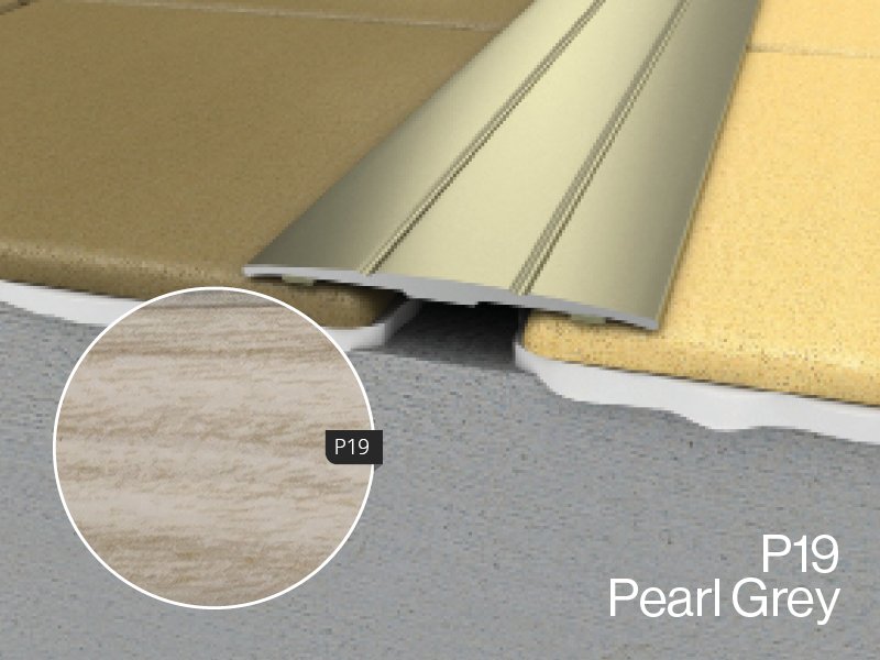 WRG1 900mm Flat Adhesive Profile P19 Pearl Grey