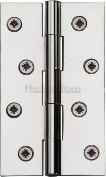 HG99-130-PC - Heritage Brass Hinge Brass 4 x 2 3/8 Polished Chrome Finish