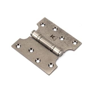 33044 - Pewter 4 Inch x 2 Inch x 4 Inch Parliament Hinge (Pair) SS