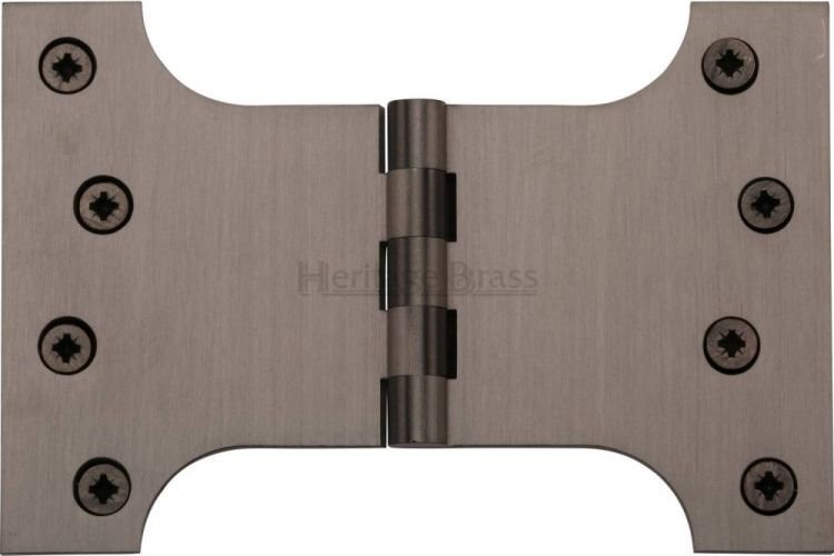 HG99-395-MB - Heritage Brass Parliament Hinge Brass 4 x 4 x 6 Matt Bronze Finish