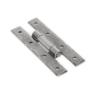 33399 - Pewter 3 Inch H Hinge (Pair)