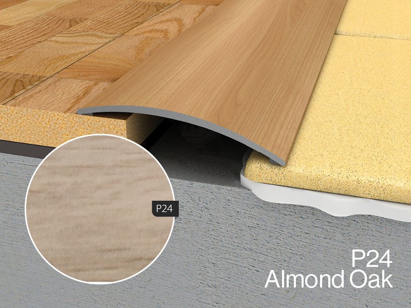 WRG2 900mm Reducer Adhesive Profile P24 Almond Oak