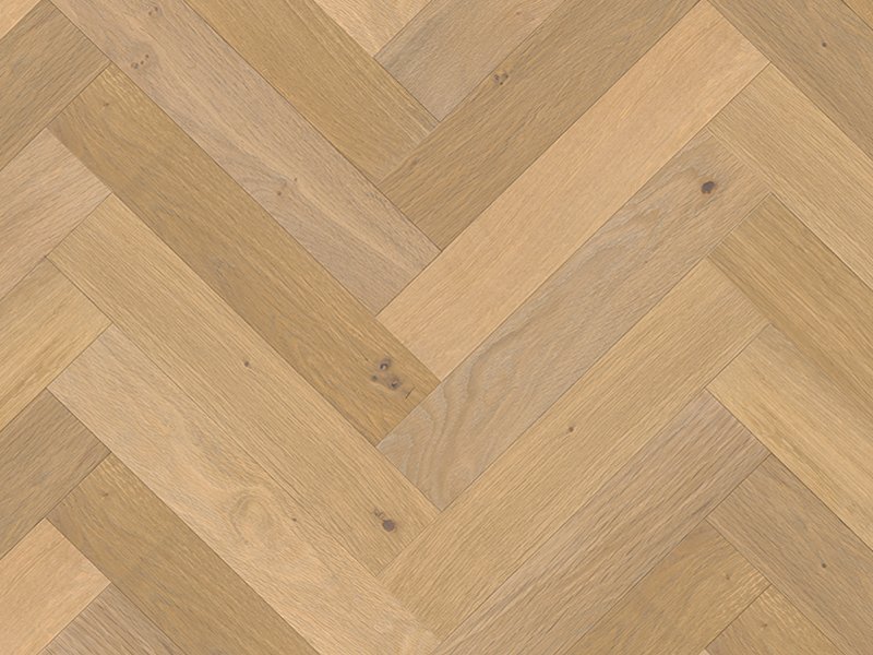 Herringbone Rhode Island Oak 90 x 14 x 450mm (L&R) UV Lacquer 0.81 SQM - Price Per Sq. Yard.