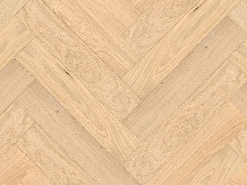 Herringbone Charleston Oak 120 x 18 x 600mm (L&R) 0.72 SQM - Price Per Sq. Yard.