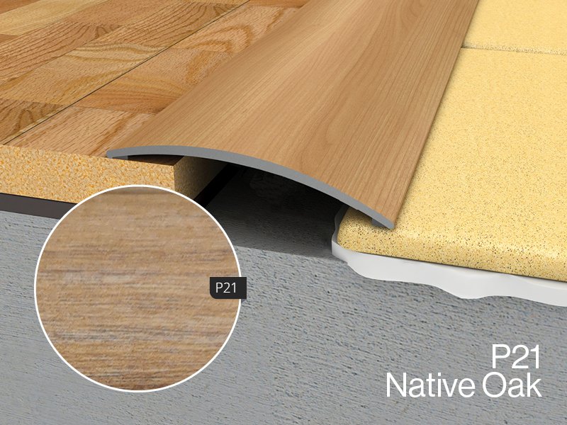 WRG2 1800mm Reducer Adhesive Profile P21 Native Oak