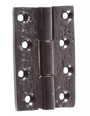 JAB103 - Butt Hinge 75mm  x  50mm Black Antique