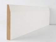 White Primed MDF Chamfered Skirting 144mm x 18mm x 4200mm