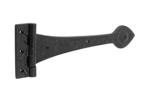 JAB37B - Decorative Hinge 305mm Black Antique