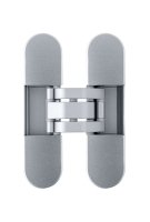 Invisacta IN305 3D Adjustable Concealed Hinge - Capacity 40 Kg - Caps Included Satinized Silver