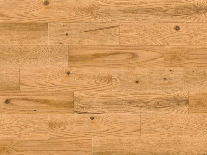 Solid Canadian Red Oak Rustic Varnished 83 x 19mm x RL 1.86 SQM - Price Per Sq. Yard.