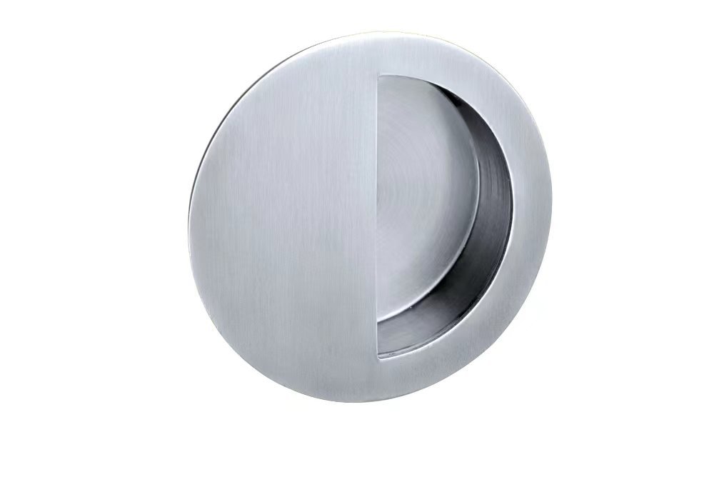 FH0020 Circular Flush Pull 90mm Stainless Steel