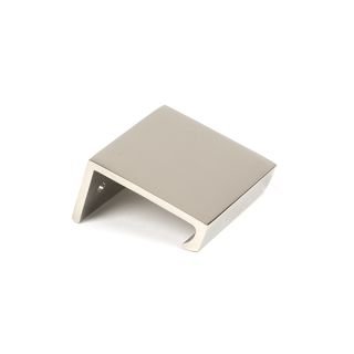 50700 - Polished Nickel 50mm Plain Edge Pull