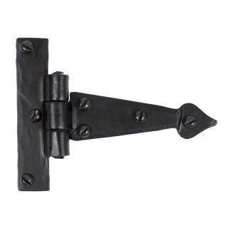 33971 - Black 4 Inch Arrow Head T Hinge (Pair)