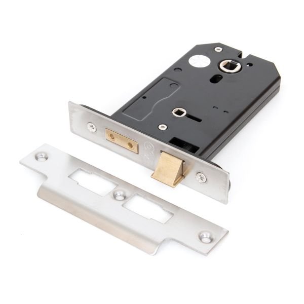 91111 - SS 5 Inch Horizontal Bathroom Lock