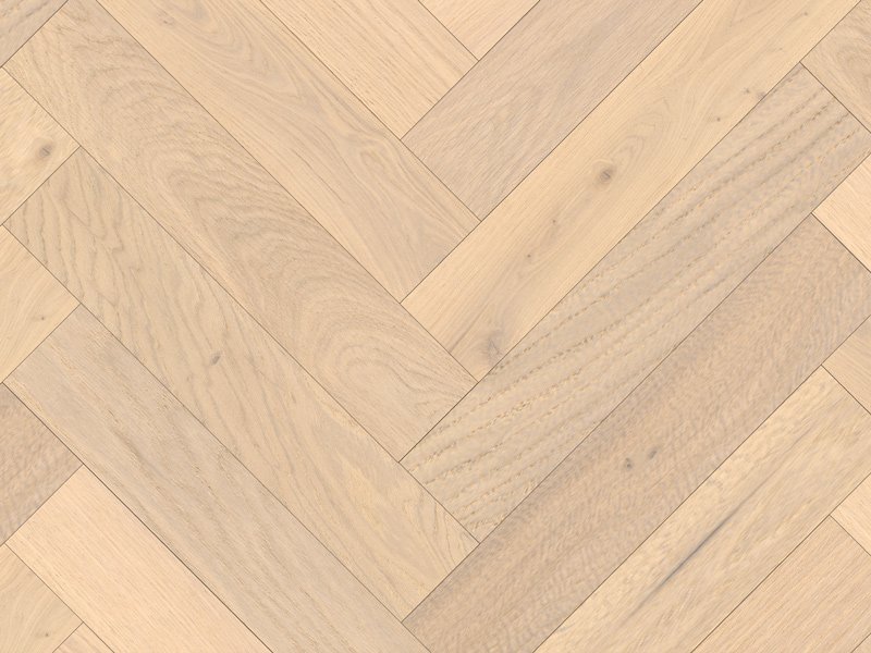 Herringbone Wicklow Oak 120 x 14 x 600mm (L&R) 1.152 SQM - Price Per Sq. Yard.