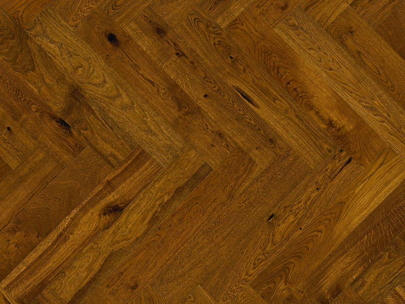 Barista Herringbone Napoletana Brushed Matt Varnished 130 x 14 x 725mm 0.65 SQM - Price Per Sq. Yard.