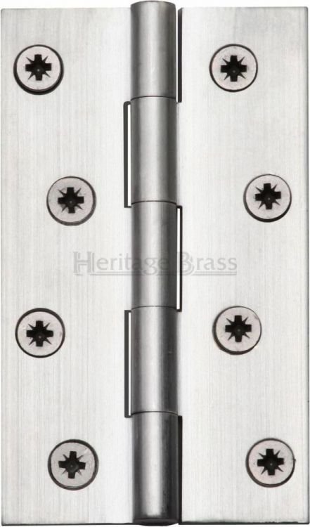 HG99-130-SC - Heritage Brass Hinge Brass 4 x 2 3/8 Satin Chrome Finish