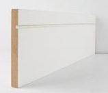 White Primed MDF Shaker Skirting 144mm x 18mm x 4200mm