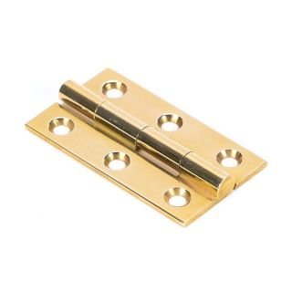 49580 - Polished Brass 2 Inch Butt Hinge (Pair)