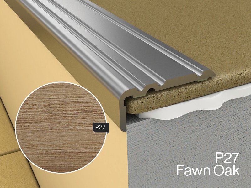 WRG3 1800mm Edge Adhesive Profile P27 Fawn Oak