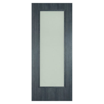 Shaker Laminate Midnight Grey Frosted Glass